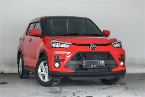 Toyota Raize T G M T One Tone Merah Siap Pakai Murah