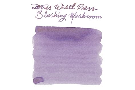 Ferris Wheel Press Blushing Mushroom - Ink Sample