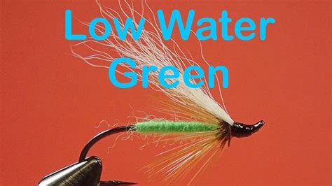 Beginners Fly Tying Classic Steelhead Flies The Low Water Green