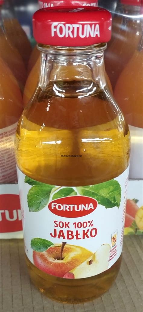 Fortuna Sok 100 Jabłko 300ml karton Hurtownia z napojami 1800