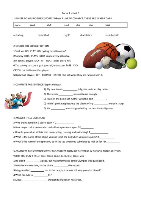 Focus 3 Unit 2 Vocabulary Worksheet Vocabulary Worksheets Vocabulary