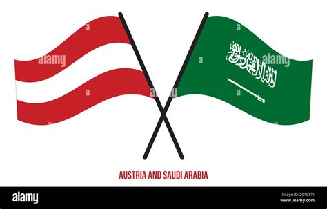 Saudi Arabia Vs Austria Stock Vector Images Alamy