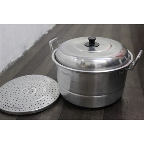 Jual New Panci Dandang Steamer Tutup Set Cm Jawa Masak Air