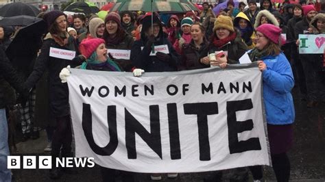 Hundreds Join Isle Of Man S Women S Equality March BBC News