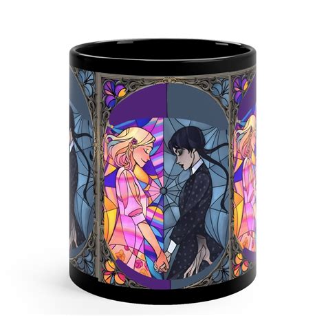 Taza Mi Rcoles Addams La Familia De Addams Movie Nevermore Academia