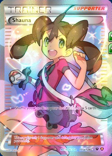 Serebii net Pokémon Card Database Fates Collide 111 Shauna