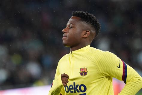 Ansu Fati Signs New Contract With Barcelona €400m Release Clause