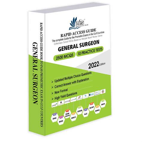 General Surgeon Book Prometric Exam Surgery MCQs 2022 Prometric