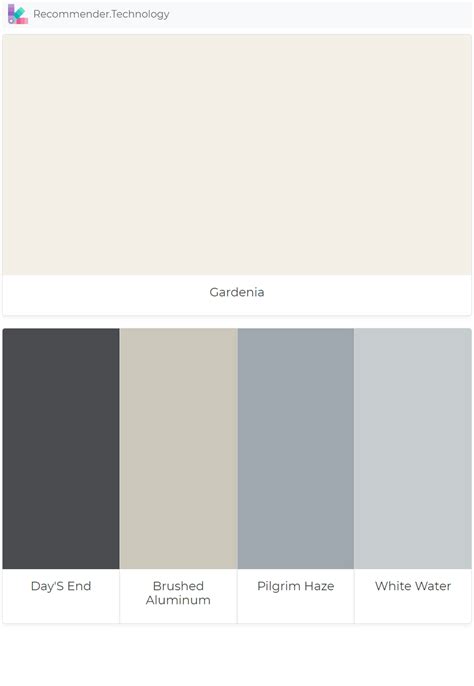 ️gardenia White Paint Color Free Download