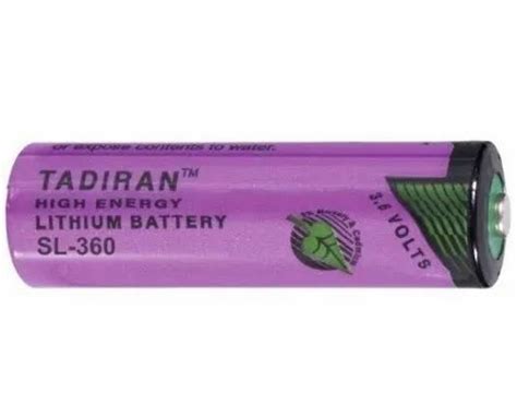 Tadiran SL 360 AA Lithium Batteries Battery Capacity 2400 Mah