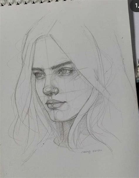 Desenho Realista Preto E Branco Fácil