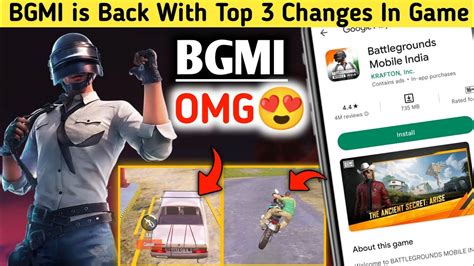 Bgmi Battle Ground Mobile India Is Here Top Changes In Bgmi With