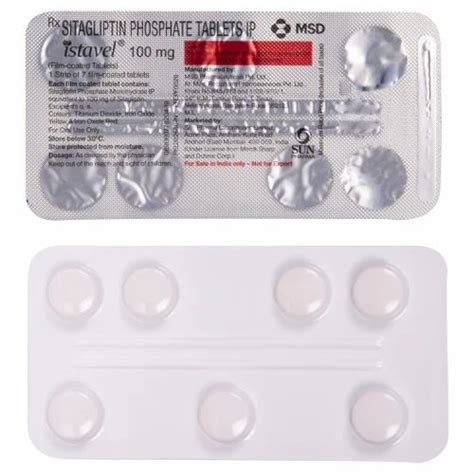 100 Mg Sitagliptin Phosphate Tablets IP At Rs 300 Box Pharmaceutical