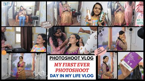 Photoshoot Vlog My First Ever Photoshoot Day In My Life Vlog Super