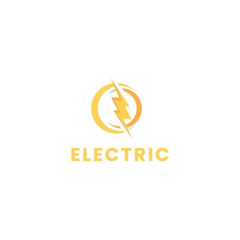 Electric Logo Design Vector Illustration Isolated Background 9670233