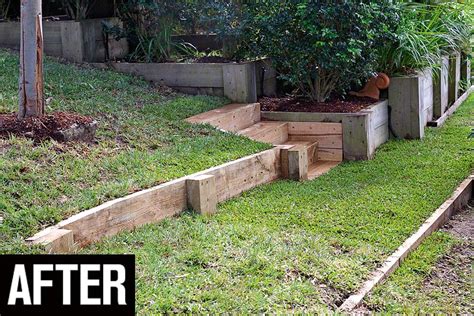 How To Build A Garden Wall With Sleepers Fasci Garden