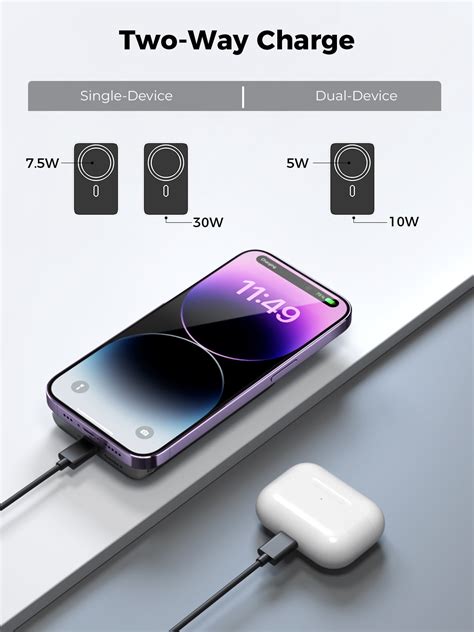 AUKEY PB-MS02 MagLynk 10000mAh Magnetic Wireless Charging Power Bank – Aukey Singapore