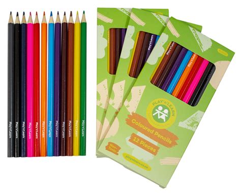 Playnlearn Coloured Pencils 48pcs Play‘nlearn Educational