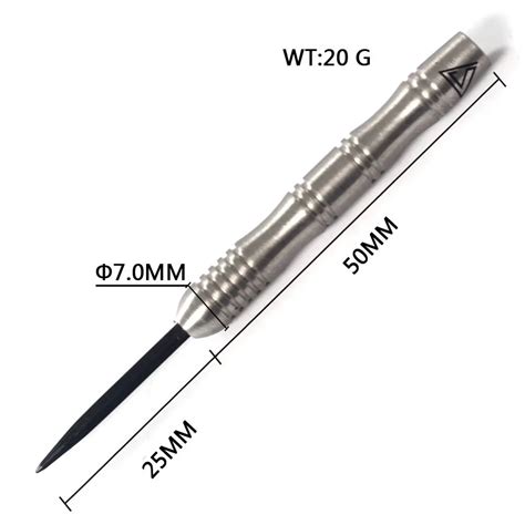 CUESOUL Tungsten 2BA Steel Tip Dart Barrels 20 24 28g