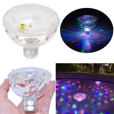 K Floating Underwater LED Disco AquaGlow Light Show Swimming Pool Hot Tub Spa L On EBid United