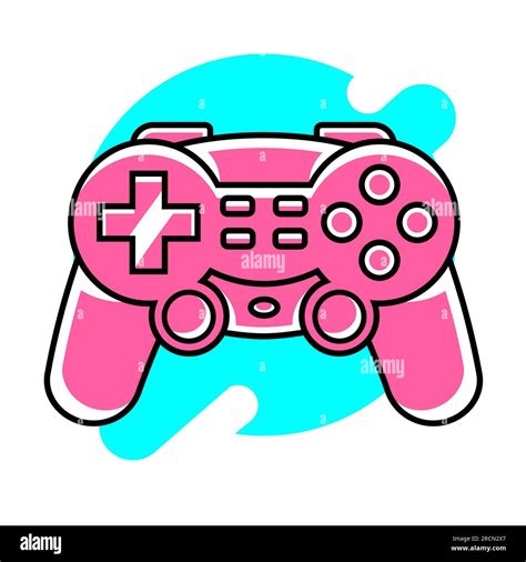 Vector Joysticks Gamepad Illustration With Slogan Texts For T Shirt