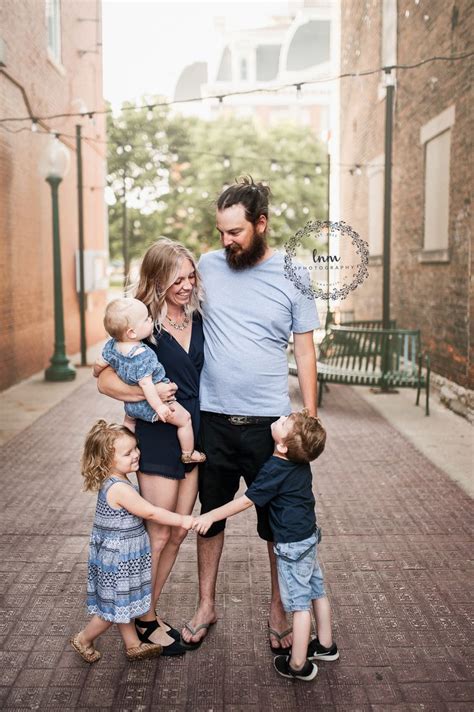 Familie Mit Fotoposen