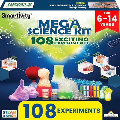 Amazon Smartivity Mega Science Kit 108 Mind Blowing Chemistry