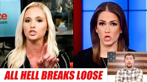 All Hell Breaks Loose When Jessica Tarlov And Tomi Lahren And Go At It Youtube