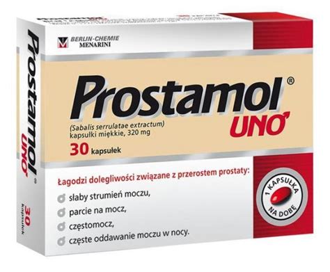 Prostamol Uno Lek Agodzenie Objaw W Przerostu Prostaty Ziko Apteka