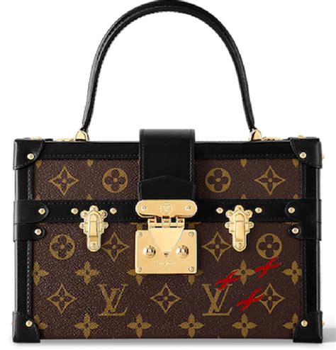 Túi Nữ Louis Vuitton Petite Malle V Bag Monogram Coated M46309 LUXITY