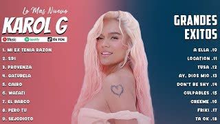 Karol G Letra Mejores Canciones De Karol G Grandes C A Xitos De