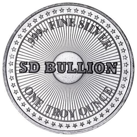 1 oz SD Bullion Silver Freedom Round - $27.61 (Free S/H over $99) | gun ...