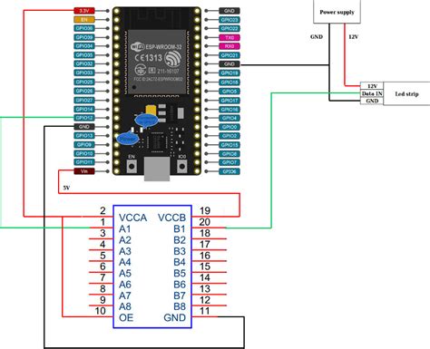 Arduino Level Shifter For A Ws Led Strip Electrical Engineering