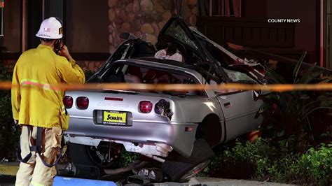 Santa Ana Another Vehicle Plows Into Apartment Building Countynews Tv