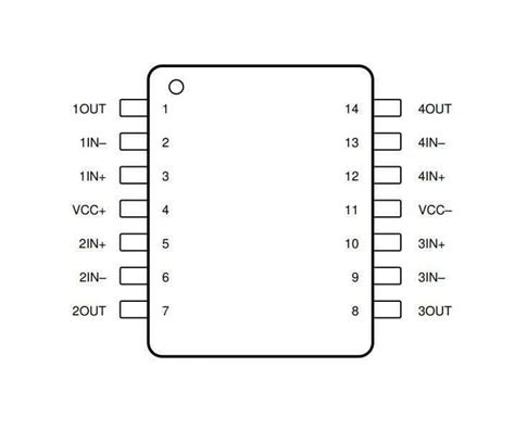 TL074 SMD SOIC 14 Entegre TL TLC UC UDN ULN Serisi Motorobit