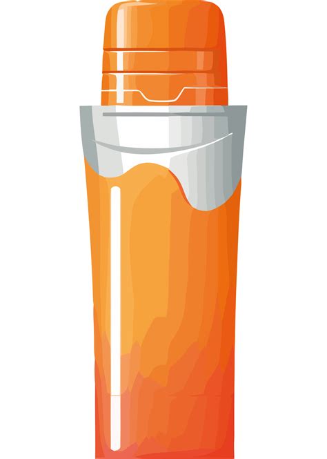 Orange pill bottle with lid on black background 49026547 PNG