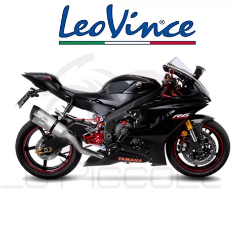 Scarico Completo Leovince Factory S Yamaha Yzf R Titanium Carbon