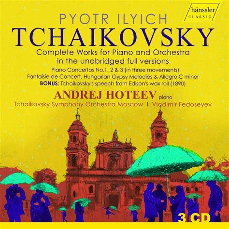 Tchaikovsky Complete Works For Piano Orchestra H Nssler Classic