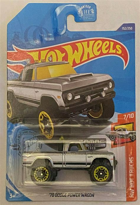 Mavin 2020 Hot Wheels Zamac 70 Dodge Power Wagon Walmart Exclusive