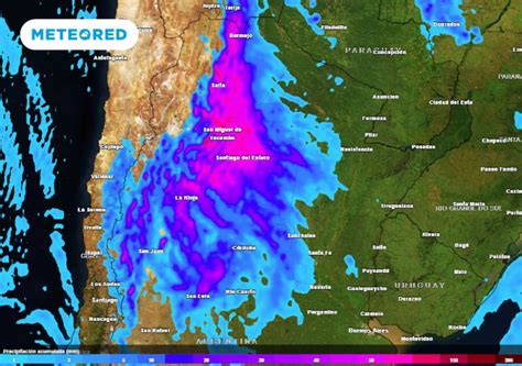 Pronóstico Fin De Semana Con Lluvias Abundantes En El Norte De Argentina