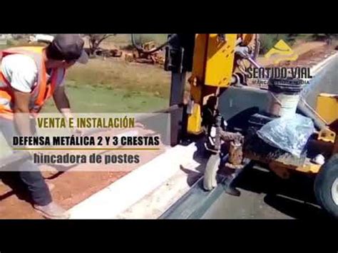 Instalaci N De Defensa Metalica De Crestas Youtube