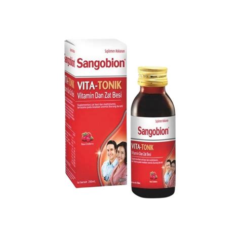 Jual Sangobion Vitatonik Ml Shopee Indonesia