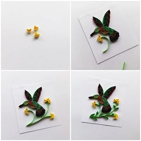 Beautiful Hummingbird Quilling: Advanced Craft For Teenagers - Arty ...