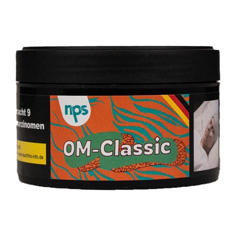 NPS Nargilem OM Classic Shisha Tabak 25g