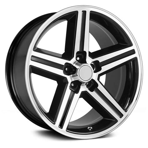 PERFORMANCE REPLICAS 148 Wheels Gloss Black With Machined Face Rims