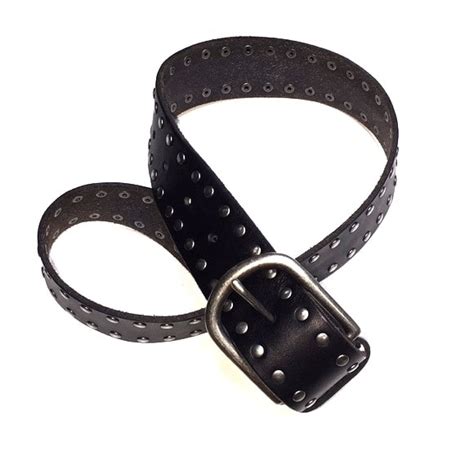 Studded Leather Belt - Idrees Leather