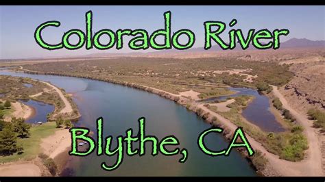 Colorado River Blythe California Arizona 4k Youtube