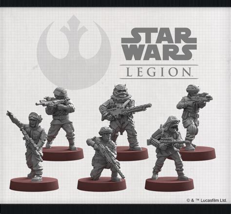 Games Canada Star Wars Legion Rebels Rebel Pathfinders Unit