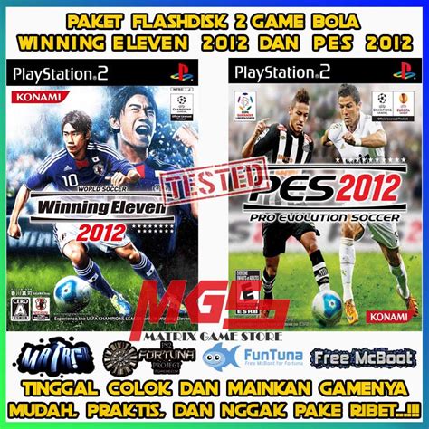 Jual Flashdisk Game PS2 PS 2 PES 2012 Dan Winning Eleven 2012 Shopee