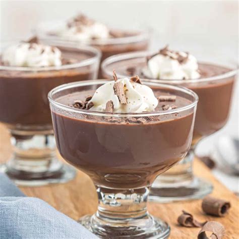 Homemade Chocolate Pudding Recipe